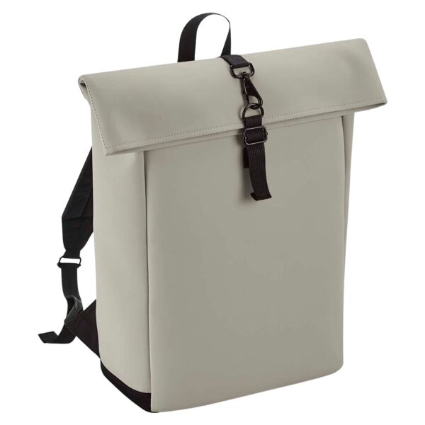 Matte PU Roll-Top Backpack Thumbnail