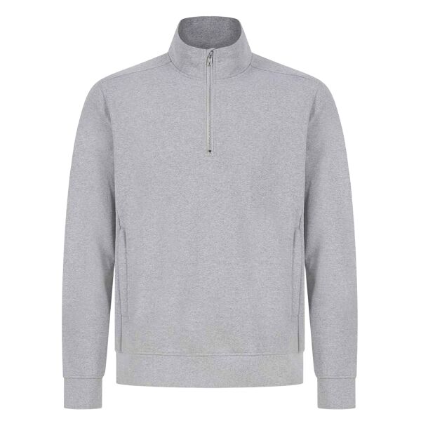 Henbury Unisex Sustainable 1/4 Zip Sweatshirt Thumbnail