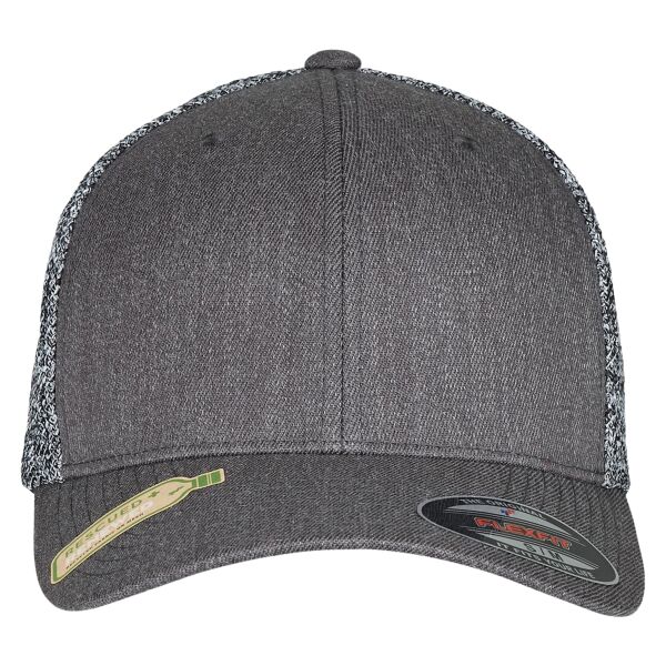Flexfit trucker melange mesh (6511MM) Thumbnail