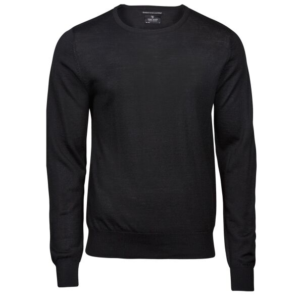 Men's Crew Neck Knitted Sweater Thumbnail