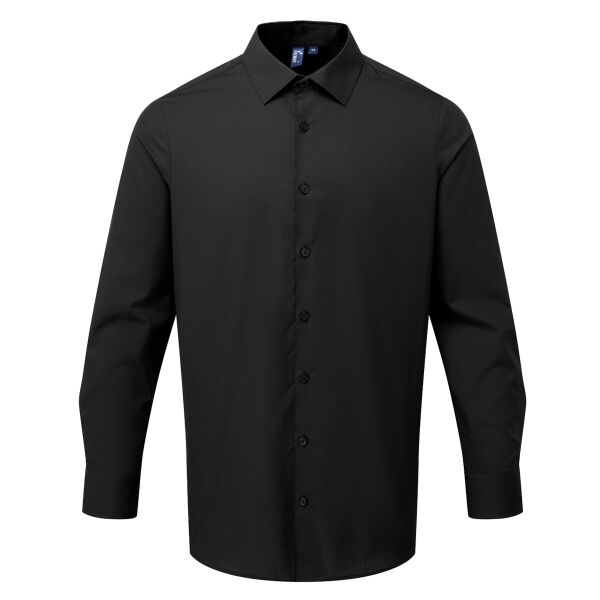 Long sleeve ‘Recyclight’ poplin shirt Thumbnail